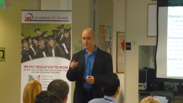 Lecture at ORT Los Angeles